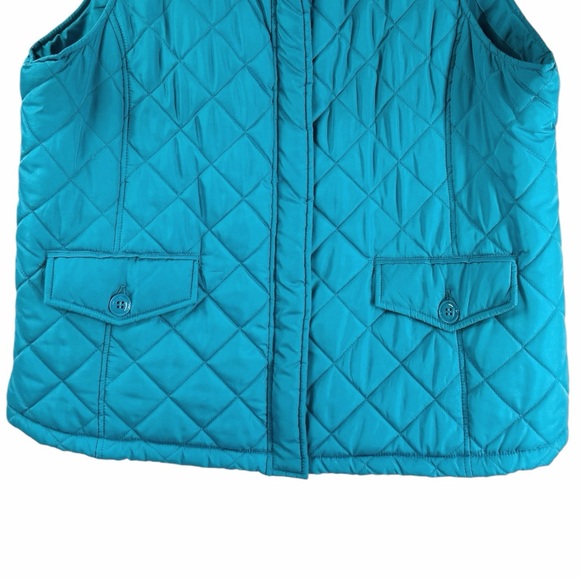 IZOD Quilted Puffer Vest Size 1X - Picture 7 of 12